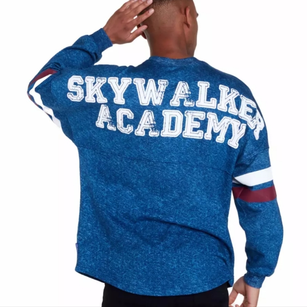 DISNEY PARKS UNISEX STAR WARS SKYWALKER ACADEMY SPIRIT JERSEY - Medium